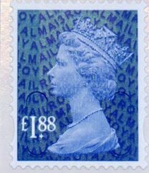 2013 GB - SGU2953 (UJD62) £1.88 Blue (D) MA13 Counter Single MNH